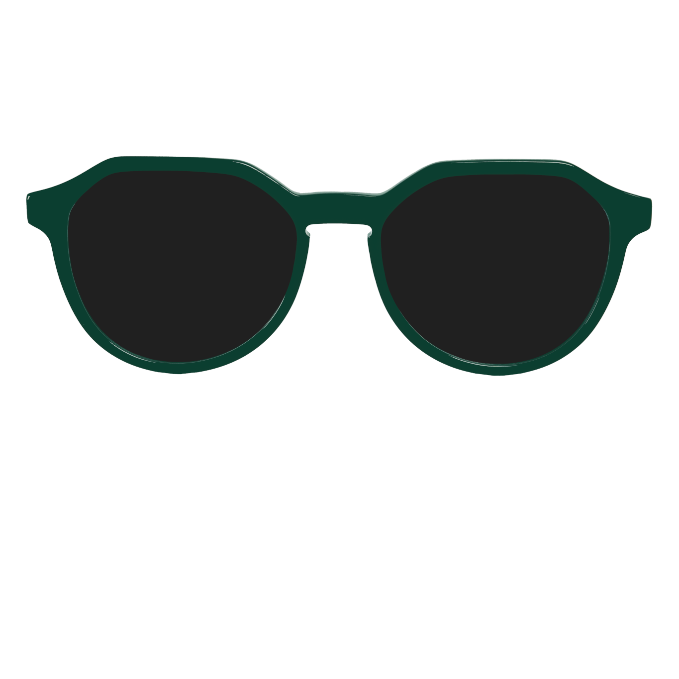 Hexa Sun Green Clip on