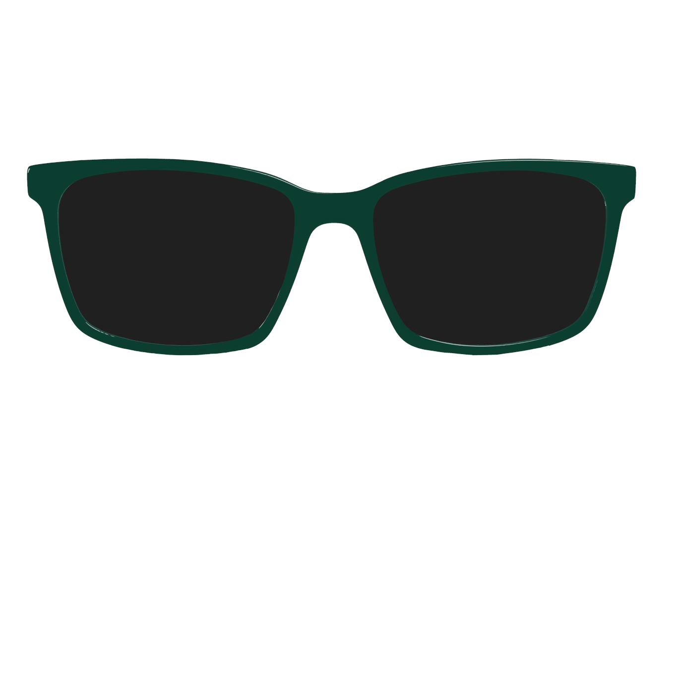 Twist Sun Green Clip on