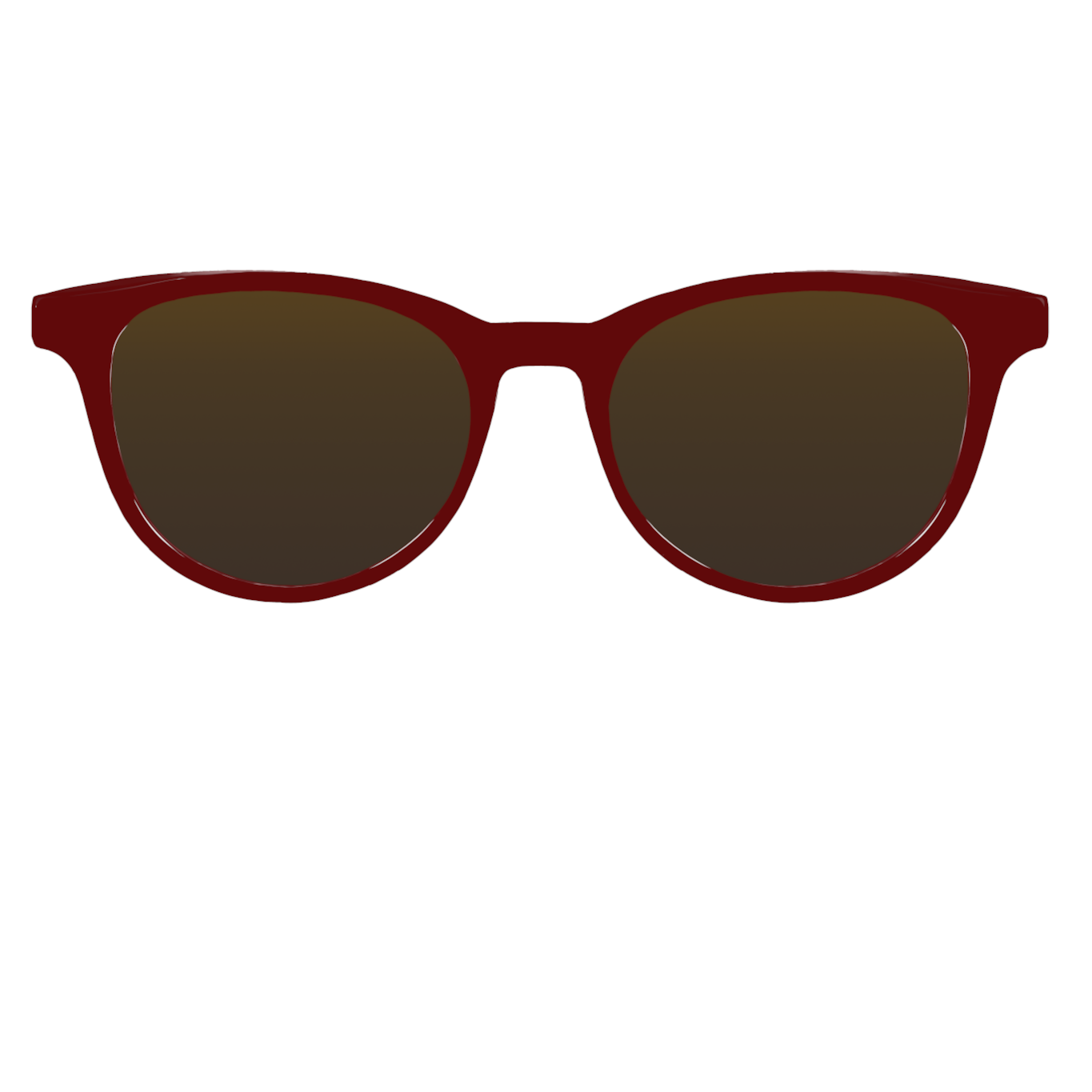 Jas Sun Burgundy Clip on