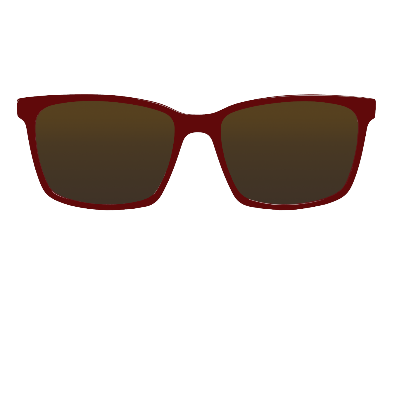 Twist Sun Burgundy Clip on