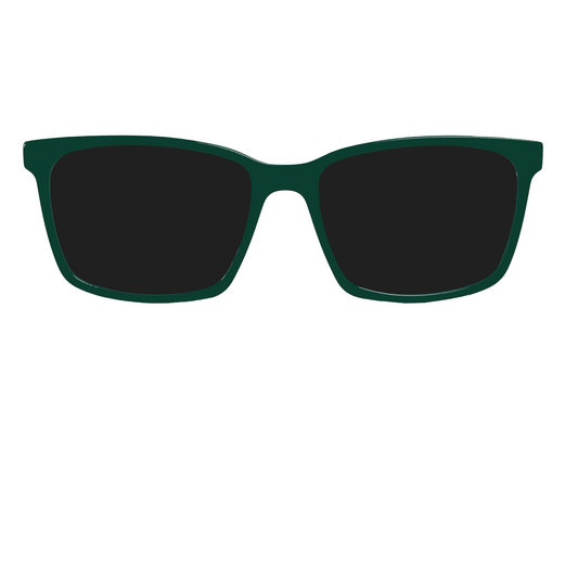 Twist Sun Green Clip on