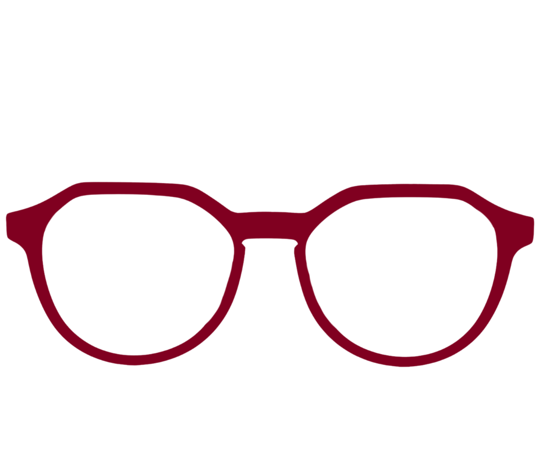 Burgundy Clip on
